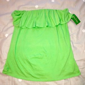 Lilly Pulitzer Tops - Lily Pulitzer XL Green Wiley Top Lilly Pulitzer Tops - Lily Pulitzer XL Green Wiley Top